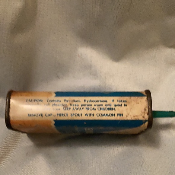 Vintage SINGER Sewing Machine OIL Tin 4 Oz 30 Cent Can Empty - Picture 4 of 9